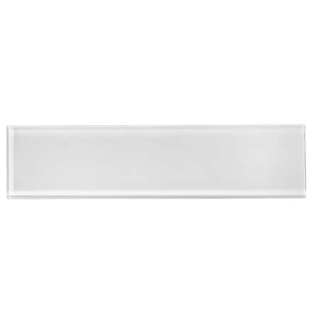 Apollo Tile 3X12 Soft White Glossy Subway Glass Tile 5 Sq.Ft., 20PK APLA99066312EC99
